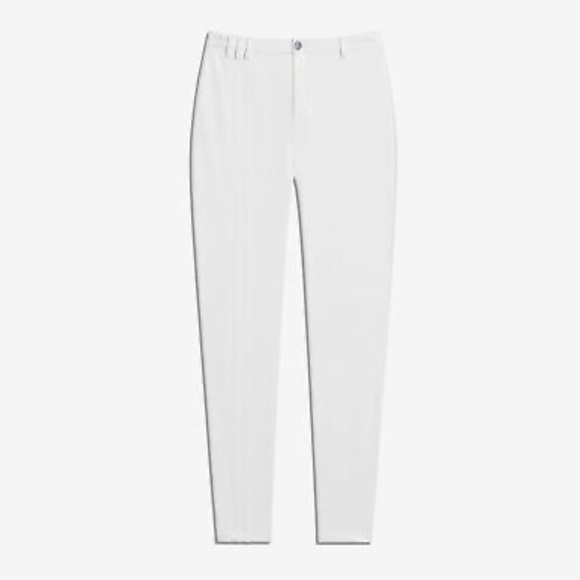 adidas Originals x Ivy Park Beyoncé White Vinyl Latex Pants - Picture 4 of 4